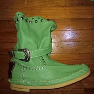 Hector Riccione leather moccasins